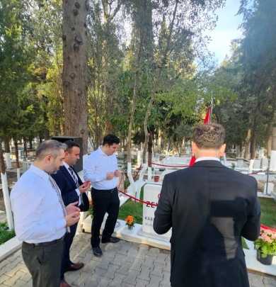 Merhum Başkanımız Ferdi Zeyrek’in Kabrini Ziyaret Ettik