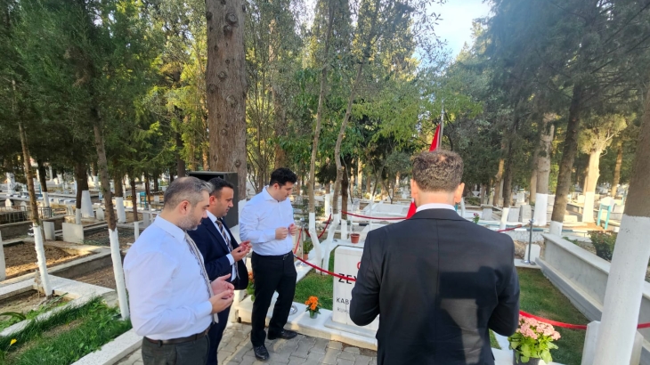 Merhum Başkanımız Ferdi Zeyrek’in Kabrini Ziyaret Ettik